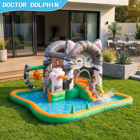 מתקן מתנפח עם מגלשה דגם DD-72090