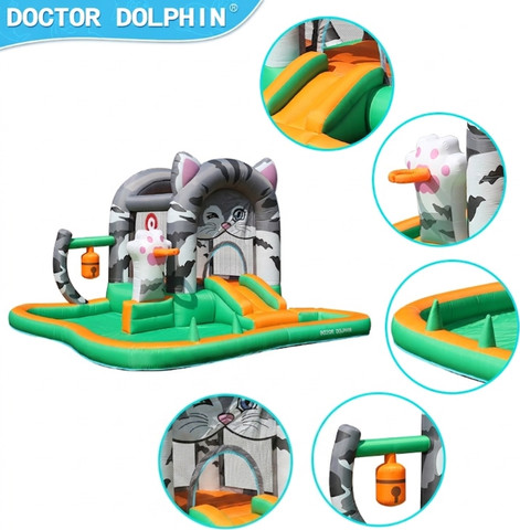 מתקן מתנפח עם מגלשה דגם DD-72090
