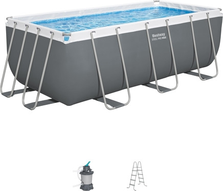 בריכת שחייה מלבנית דגם 56457 4.12×2.01 BestWay