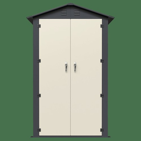 מחסן מתכת פרמיום דגם 1.85X1.20 Garden Top DS1