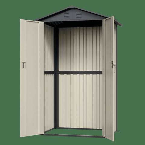מחסן מתכת פרמיום דגם 1.85X1.20 Garden Top DS1