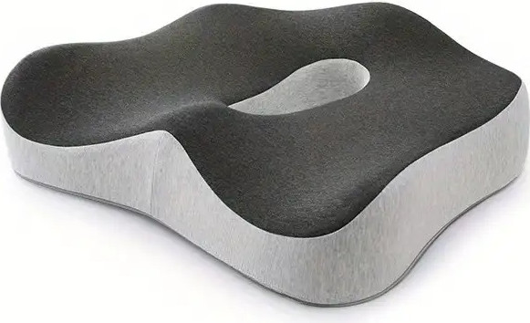 כרית ישיבה אורטופדית Memory Foam | מתאים למחשב ולעבודה