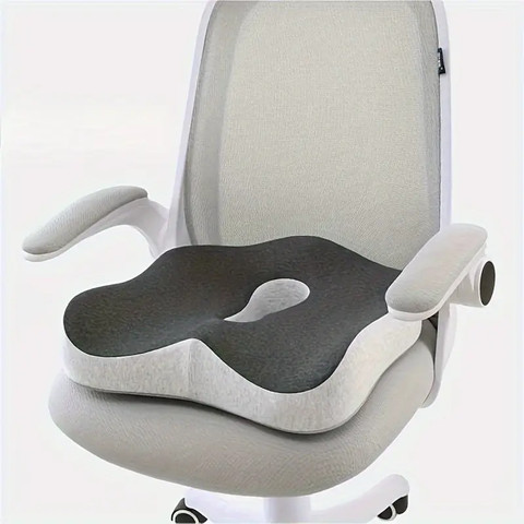 כרית ישיבה אורטופדית Memory Foam | מתאים למחשב ולעבודה