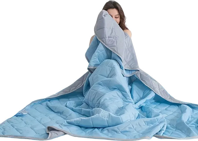שמיכת קיץ קרירה 150×200 ס"מ – נושמת וקלת משקל