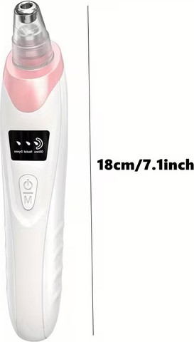 חווית טיפוח מקצועית: מכשיר מתקדם לניקוי נקבוביות והסרת ראשים שחורים