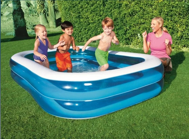בריכה מלבנית מתנפחת לחצר דוגמת Pool 262X175X51 ס"מ