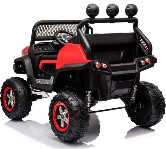גיפ מרצדס יונימוג 12V פרימיום גוון אדום