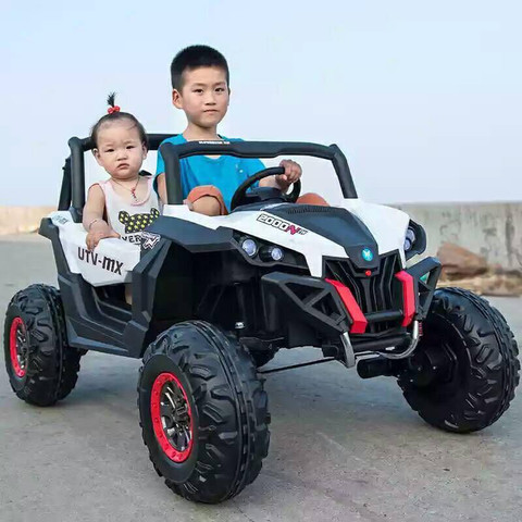 טרקטורון ממונע RZR XMX 24V לבן