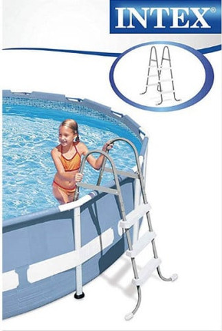 סולם לבריכה 91 ס"מ דגם INTEX 28064