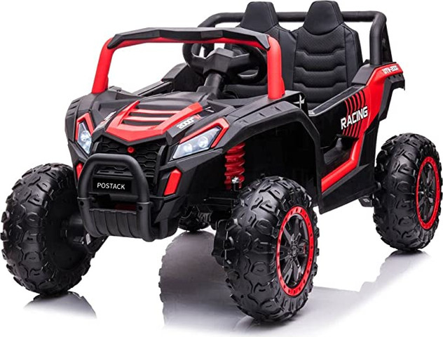 ממונע באגי שטח דגם 12V Beast בצבע אדום