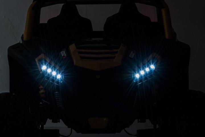 ממונע באגי שטח דגם 12V Beast בצבע לבן