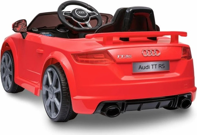 מכונית  12V דגם Audi Tt כולל שלט צבע אדום