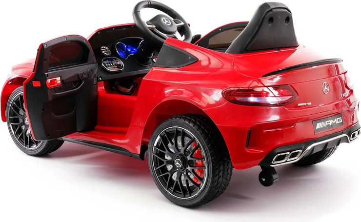 ממונע מרצדס 12V דגם C63 אדום