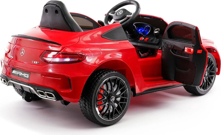 ממונע מרצדס 12V דגם C63 אדום