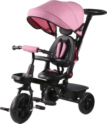 תלת אופן 3 ב 1 דגם TRIFUN עם כיסא נשכב ומסתובב 360 וגלגלי EVA ללא תקרים