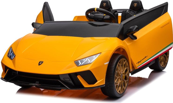 רכב ממונע      למבורגיני - Lamborghini 12 V  הוריקן -צהוב