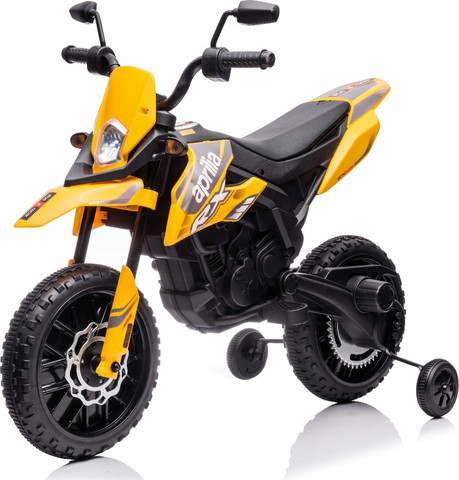 אופנוע Aprilia 12v-צהוב