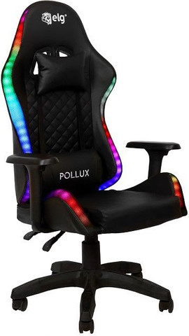 כיסא גיימינג דגם Flash ארגונומי כולל תאורת LED עם שלט רחוק