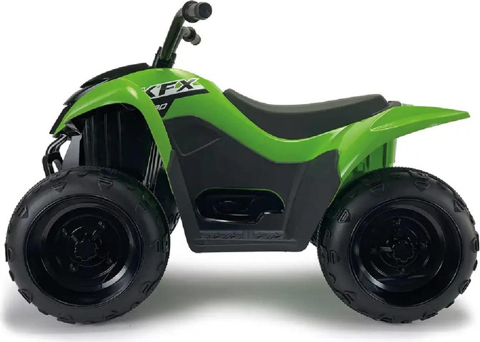 טרקטורון Kawasaki 12V עוצמתי של מותג העולמי INJUSA תוצרת ספרד צבע ירוק