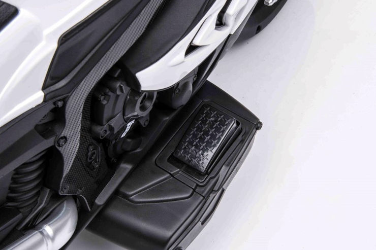 Licensed BMW HP4 12V אופנוע 12 וולט במוו 3 גלגלים
