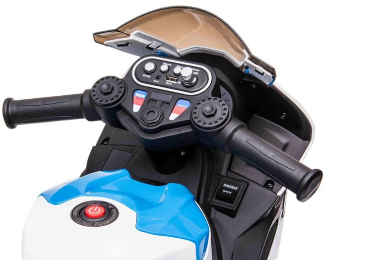 Licensed BMW HP4 12V אופנוע 12 וולט במוו 3 גלגלים
