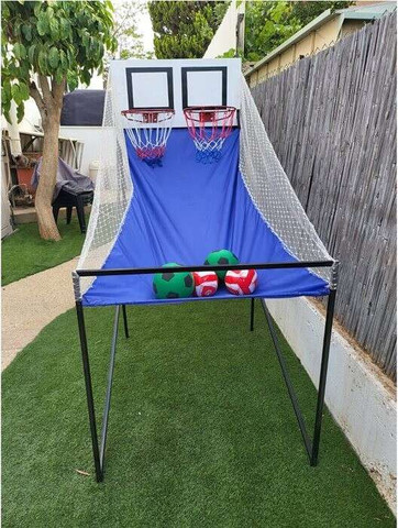 מתקן סל זוגי מתקפל חזק