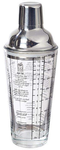 שייקר זכוכית קוקטיילים 400ml