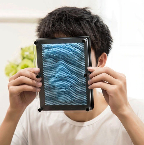 משחק סיכות תלת ממדי - Pin Art - גודל לבחירה