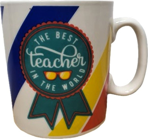 ספל ענק 900 מ”ל למורה – THE BEST TEACHER IN THE WORLD