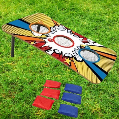 משחק קורנהול מעץ – קליעת שקים למטרה – Cornhole Game