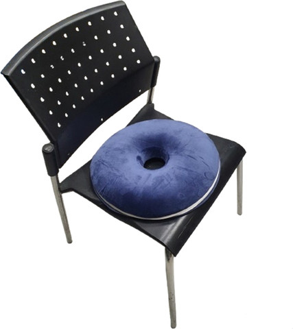 כרית ישיבה טבעת/דונאט (עם חור), מויסקו Memory Foam