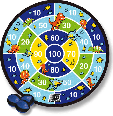 קליעה למטרה עם סקוץ' SUNFLEX VELCRO DART YOUNGSTER
