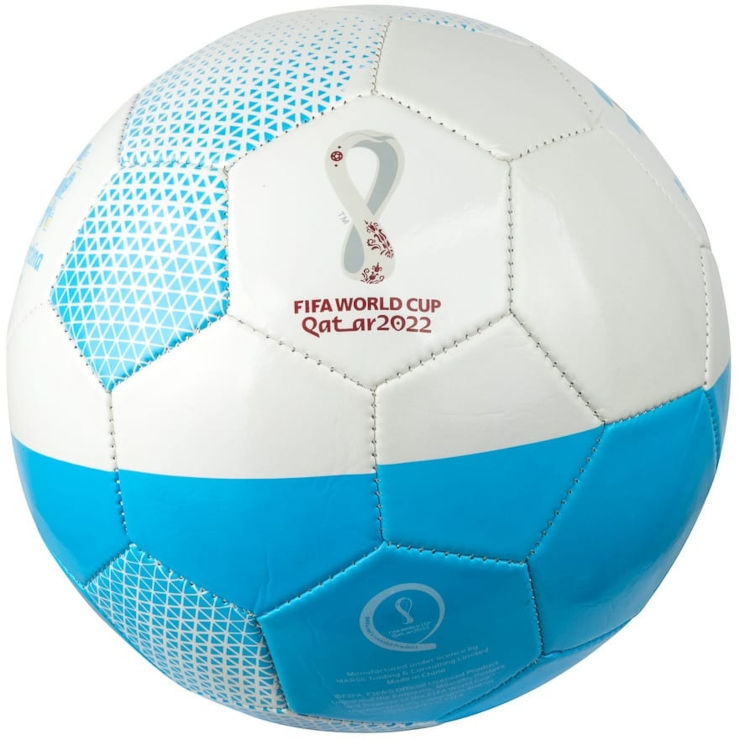כדורגל מקורי FIFA 2022 Qatar World Cup מידה 5-תכלת