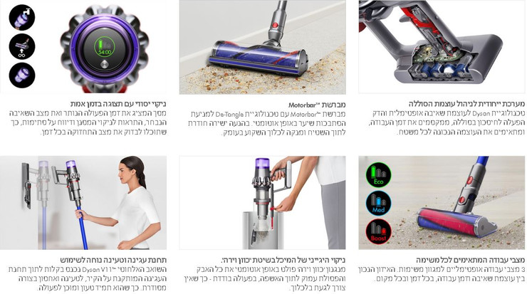 שואב אלחוטי Dyson V11 Absolute Blue New