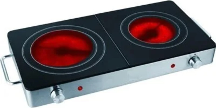 כיריים חשמליות קרמיות LUXOR ATL-1002