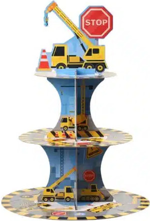 מעמד לקאפקייקס יום הולדת טרקטור