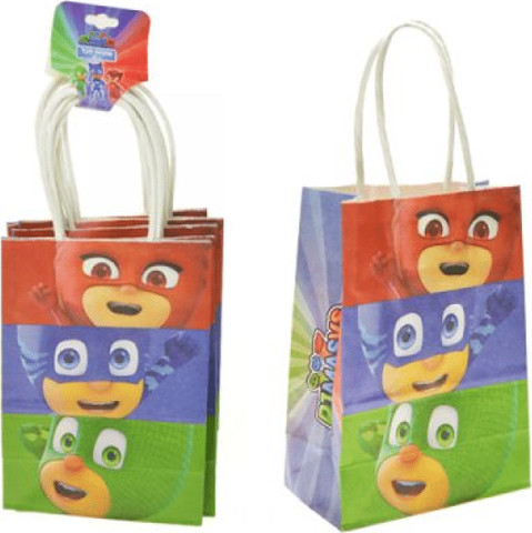 שקיות קרטון קטנות כוח פיג'יי-6 יחידות