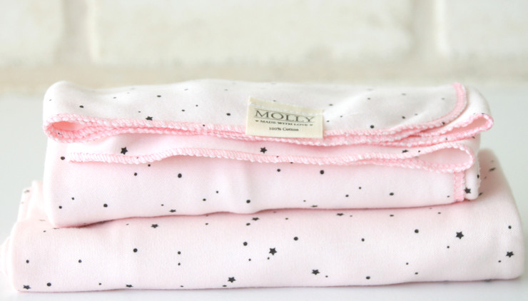 מתנת לידה מפנקת לתינוקת שנולדה Molly Girl