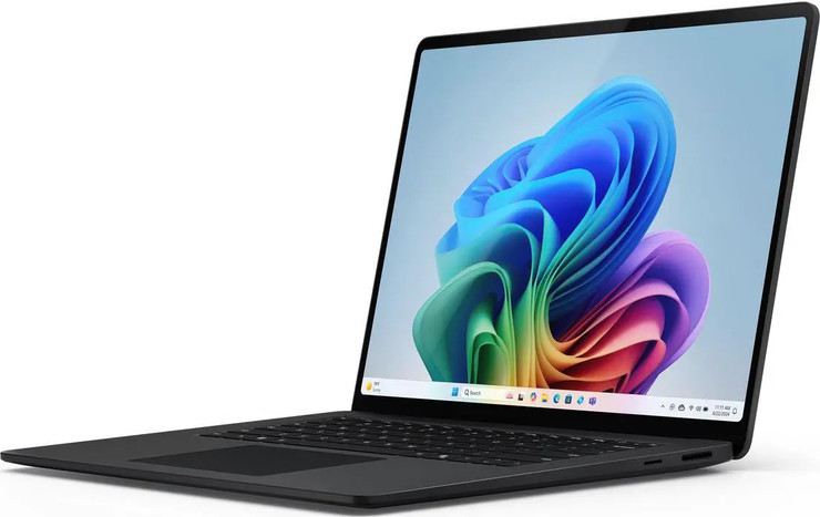 מחשב נייד Microsoft Surface 15" Copilot+ Laptop 7th Edition - 15" PixelSense Flow Display - Intel Core Ultra 7 (Series 2) - 32GB Memory - 1 TB SSD - Wi-Fi 7 - Windows 11 Pro  - Black  EP2-33232