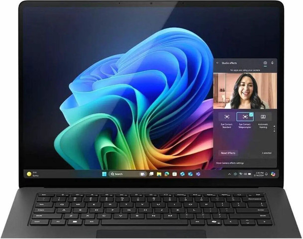 מחשב נייד Microsoft Surface Laptop 7 15" Touchscreen Copilot+ PC Notebook - Intel Core Ultra 5 236V (2.10 GHz) - 16 GB - 512 GB SSD - Windows 11 - Intel Arc Graphics - Webcam - IEEE 802.11be  EP2-33237