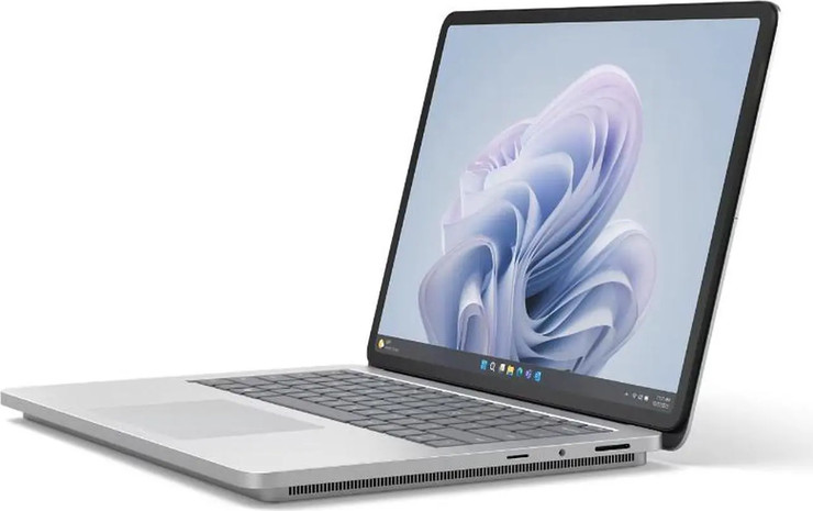 מחשב נייד Microsoft Surface Laptop Studio 2 - 14.4" PixelSense Flow Display - 13th Gen Intel Core i7 13800H Processor - 16GB Memory - 512GB SSD - Intel Iris Xe Graphics - Windows 11 Pro - Platinum  ZRG-00001