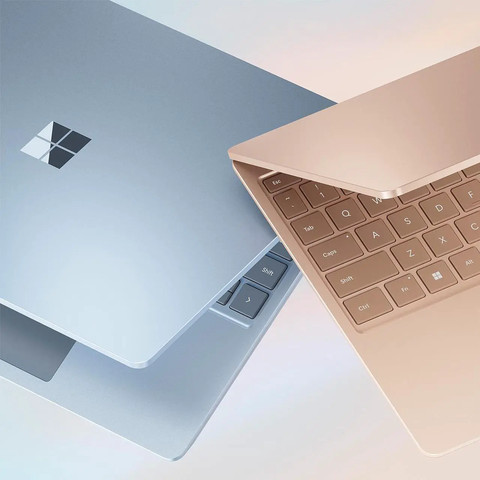 מחשב נייד Microsoft Surface Laptop Go 3 12.4" Touch-Screen - Intel Core i5-1235U - 8GB Memory - 256GB SSD Windows 11 Home (Latest Model) - Platinum