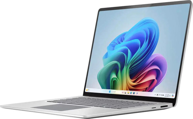 מחשב נייד Microsoft Surface 15" Copilot+ Laptop 7th Edition - 15" PixelSense Flow Display - Intel Core Ultra 7 (Series 2) - 32GB Memory - 1 TB SSD - Wi-Fi 7 - Windows 11 Pro  - Platinum EP2-33250