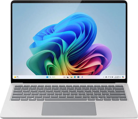 מחשב נייד Microsoft Surface 15" Copilot+ Laptop 7th Edition - 15" PixelSense Flow Display - Intel Core Ultra 7 (Series 2) - 32GB Memory - 1 TB SSD - Wi-Fi 7 - Windows 11 Pro  - Platinum EP2-33250
