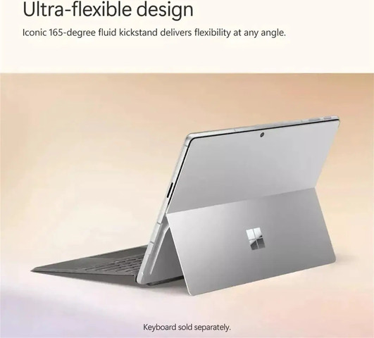 מחשב נייד Microsoft Surface Pro 11 Tablet 13" Copilot+PC Touch X Plus 16GB RAM 512GB SSD, Black