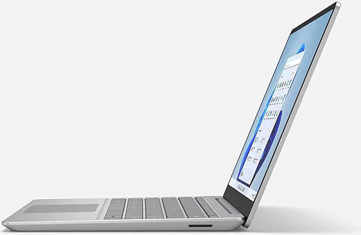 מחשב נייד Microsoft Surface Laptop Go - 12.4" Touchscreen - Intel Core i5 - 8GB Memory - 256GB SSD - Platinum (THJ-00001)