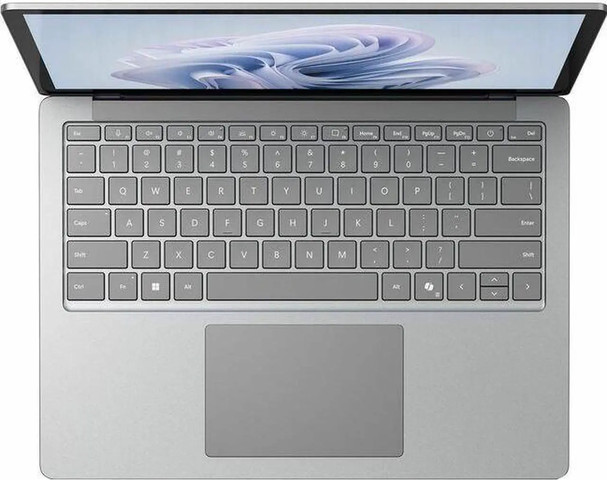 מחשב נייד Microsoft Surface Laptop 6 13.5" Touchscreen Notebook - Intel Core Ultra 5 - 8 GB - 256 GB SSD - Platinum - Intel Chip - 2256 x 1504 - Windows 11 - Intel - PixelSense - English Keyboard - Front C