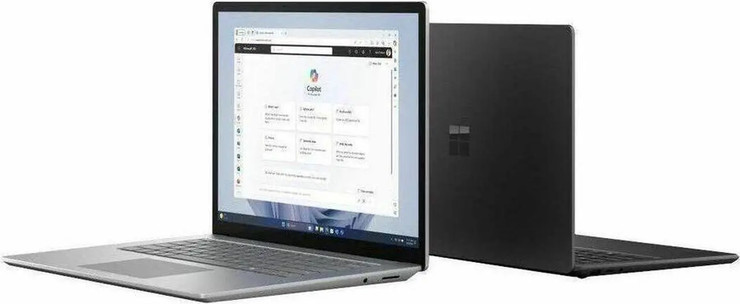 מחשב נייד Microsoft Surface Laptop 6 13.5" Touchscreen Notebook - Intel Core Ultra 5 - 8 GB - 256 GB SSD - Platinum - Intel Chip - 2256 x 1504 - Windows 11 - Intel - PixelSense - English Keyboard - Front C
