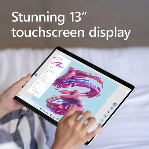 מחשב נייד Microsoft Surface Pro 9 13" Tablet 1TB WiFi 1.7GHz, Platinum