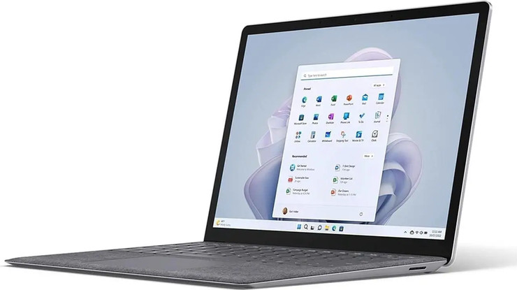 מחשב נייד Microsoft Surface Laptop 5 13.5" 16GB 256GB SSD Core i7-1265U 1.7GHz WIN11H, Platinum